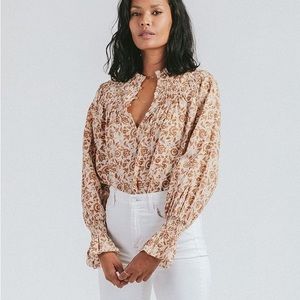 Cleobella Reza Cottage Core Blouse